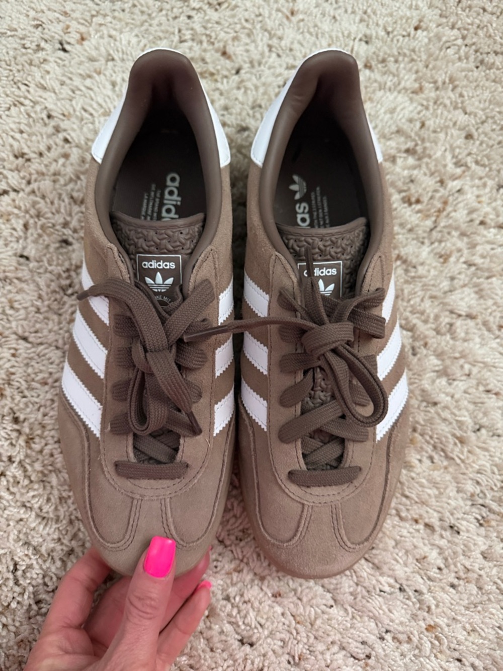Adidas Gazelle Taupe Suede